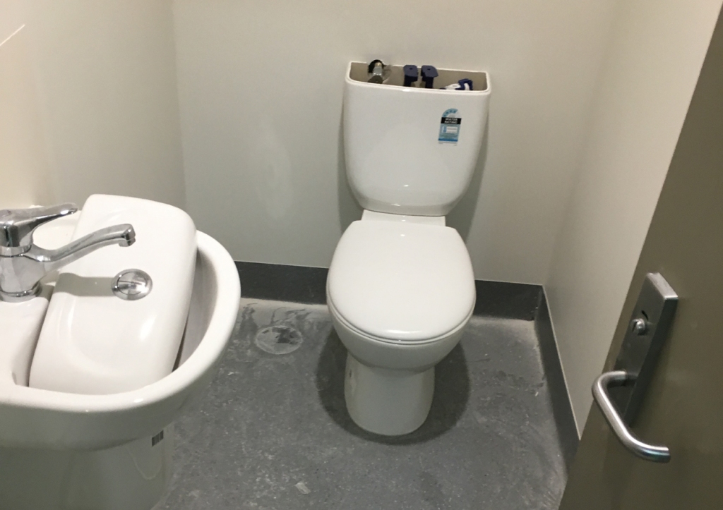 toilet plumbing repair